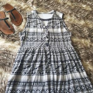 Bohemian print dress